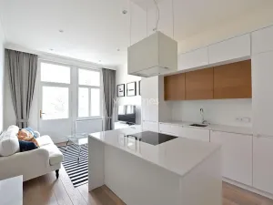 Pronájem bytu 2+kk, Praha - Vinohrady, náměstí Jiřího z Poděbrad, 56 m2