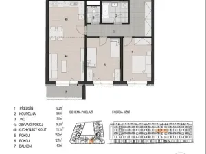 Prodej bytu 3+kk, Plzeň - Východní Předměstí, Šumavská, 91 m2