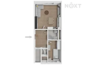 Prodej bytu 2+kk, Brno, Provazníkova, 48 m2