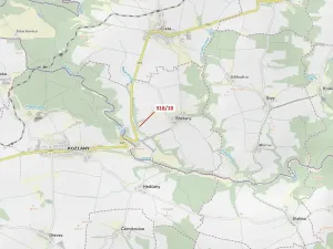 Dražba lesa, Břežany, 21 m2