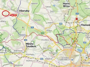 Prodej komerčního pozemku, Všeruby - Radimovice, 99131 m2