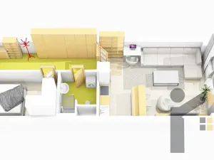 Prodej bytu 2+kk, Praha - Libeň, Českomoravská, 64 m2