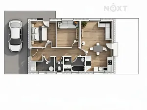 Prodej rodinného domu, Rybníky, 65 m2