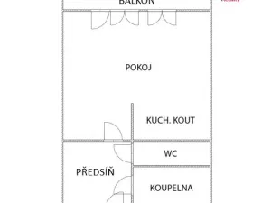Prodej bytu 1+kk, Ostrava - Moravská Ostrava, Maroldova, 32 m2