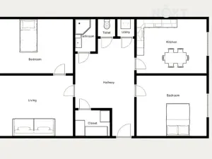 Pronájem bytu 3+1, Praha - Žižkov, Sudoměřská, 96 m2