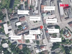 Pronájem kanceláře, Ústí nad Orlicí, Mírové nám., 48 m2