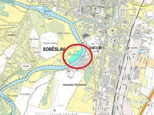 Prodej podílu komerčního pozemku, Soběslav, 1669 m2