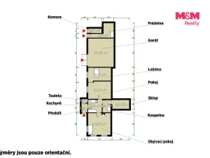 Prodej rodinného domu, Zavlekov, 67 m2