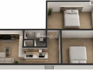 Prodej bytu 2+1, Sokolov, Mánesova, 61 m2