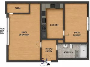 Prodej bytu 2+1, Česká Lípa, Žižkova, 53 m2