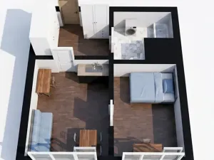 Prodej bytu 1+1, Praha - Krč, Hurbanova, 39 m2