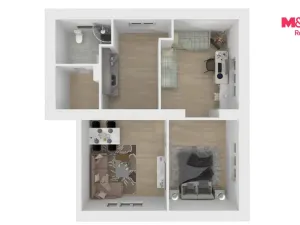 Prodej bytu 3+1, Poběžovice, Pohraniční stráže, 80 m2