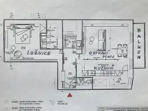 Pronájem bytu 2+kk, Praha - Holešovice, Šimáčkova, 74 m2