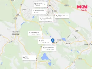 Pronájem bytu 1+1, Chotovice, 40 m2