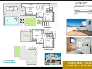 Prodej vily, Orihuela, Španělsko, 100 m2