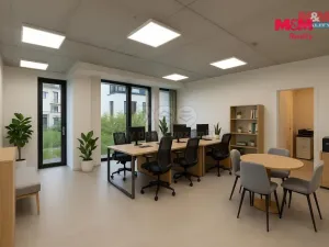 Pronájem kanceláře, Horoměřice, Velvarská, 45 m2
