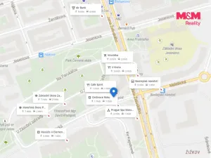 Pronájem bytu 2+1, Praha - Žižkov, Malešická, 70 m2
