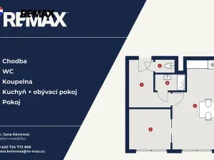 Prodej bytu 2+kk, Praha - Stodůlky, Suchý vršek, 33 m2