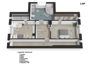 Prodej rodinného domu, Roztoky u Semil, 346 m2