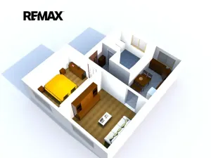 Pronájem bytu 2+1, Podivín, Revoluční, 62 m2