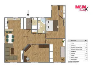 Prodej rodinného domu, Nová Ves, Nad Potokem, 100 m2