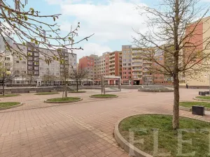 Pronájem bytu 2+kk, Praha - Hlubočepy, Trnkovo náměstí, 52 m2