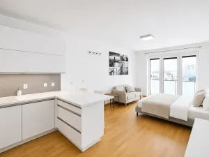 Pronájem bytu 1+kk, Praha - Řeporyje, Kakosova, 42 m2