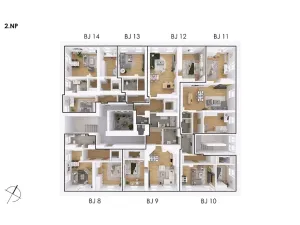 Prodej bytu 2+kk, Postupice, Blanická, 67 m2