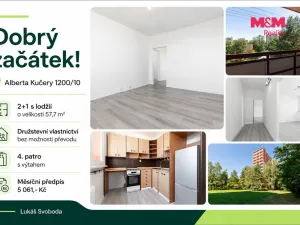 Prodej bytu 2+1, Ostrava - Hrabůvka, Alberta Kučery, 58 m2
