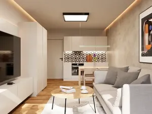 Prodej bytu 1+kk, Praha - Hodkovičky, Modřanská, 28 m2