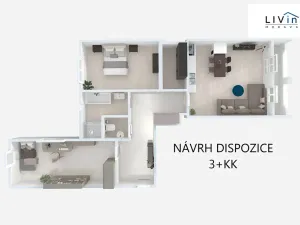 Prodej bytu 3+kk, Olomouc, Javoříčská, 95 m2