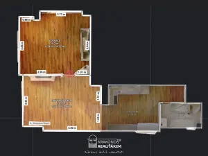 Pronájem bytu 2+kk, Hranice - Hranice I-Město, Pernštejnské náměstí, 53 m2