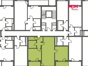 Pronájem bytu 3+kk, Pardubice - Zelené Předměstí, Boženy Vikové-Kunětické, 77 m2