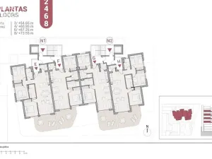 Prodej bytu 3+kk, Calpe, Alicante, Španělsko, 59 m2