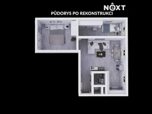 Pronájem bytu 3+kk, Karviná, Borovského, 63 m2