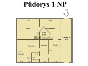 Prodej rodinného domu, Nové Hrady, Hradební, 205 m2