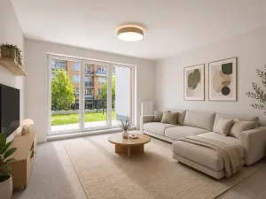 Pronájem bytu 1+kk, Praha - Vysočany, Gerstelova, 32 m2