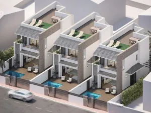 Prodej rodinného domu, San Pedro del Pinatar, Murcia, Španělsko, 134 m2