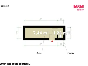 Prodej chaty, Erpužice - Blahousty, 23 m2