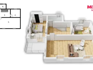Prodej rodinného domu, Kostelec nad Orlicí, Stradinská, 170 m2