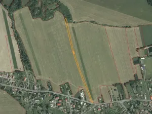 Dražba pole, Věšín, 5690 m2