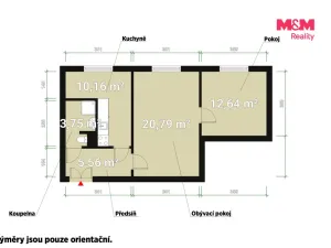 Pronájem bytu 2+1, Plzeň - Lobzy, Rokycanská, 57 m2