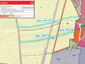 Prodej pozemku pro bydlení, Kyjov, 14450 m2