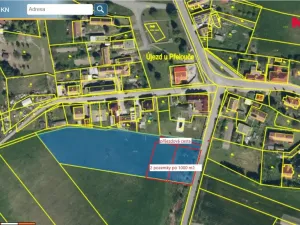 Prodej pozemku pro bydlení, Újezd u Přelouče, 1000 m2