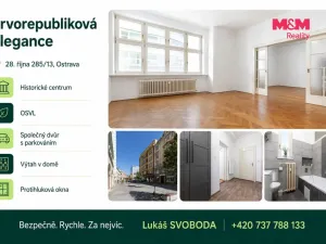 Prodej atypického bytu, Ostrava - Moravská Ostrava, 28. října, 83 m2