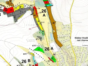 Dražba lesa, Klášter Hradiště nad Jizerou, 10038 m2