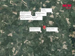 Prodej lesa, Rodná, 715 m2