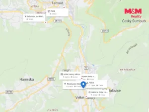 Prodej ubytování, Velké Hamry, 550 m2