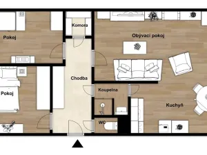 Prodej bytu 3+1, Neratovice, Dr. E. Beneše, 69 m2