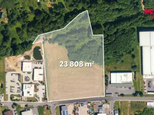 Prodej komerčního pozemku, Liberec, Ampérova, 23808 m2